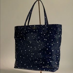Late spade star bon shopper tote